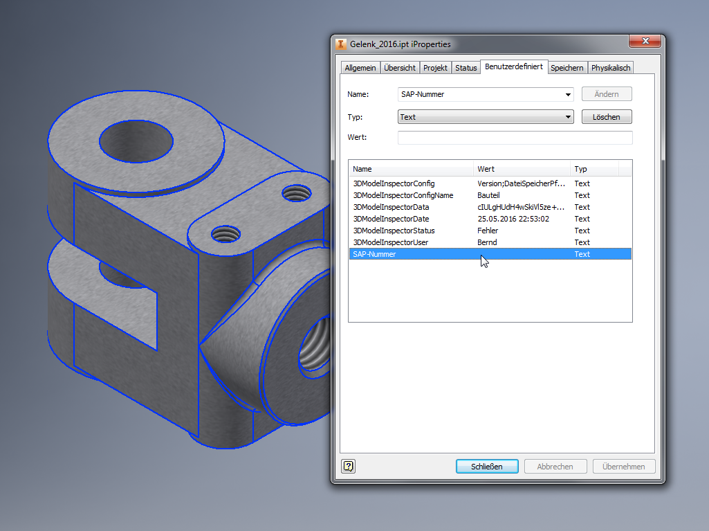 Improved Security by flawless 3D Model-Inspector Check